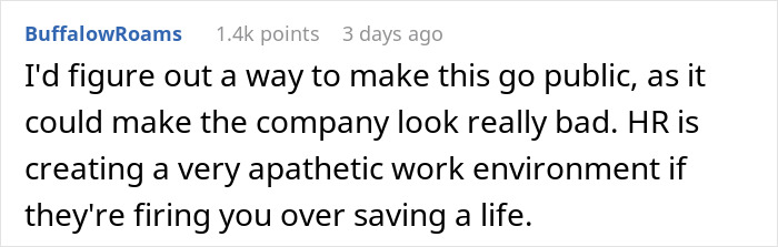&ldquo;I Was Fired On The Spot&rdquo;: Person&rsquo;s Heroic Move On The Way To Work Cost Them A Job