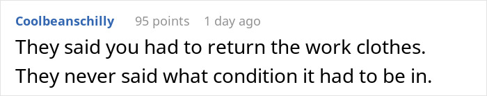 &ldquo;Ok. Will Do&rdquo;: Woman Maliciously Complies With Company&rsquo;s Request To Bring Back Her Burned Uniform