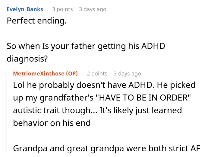Teen Gets Petty Revenge On Dad By Constantly Moving Things A Meter Away From Where He Put Them