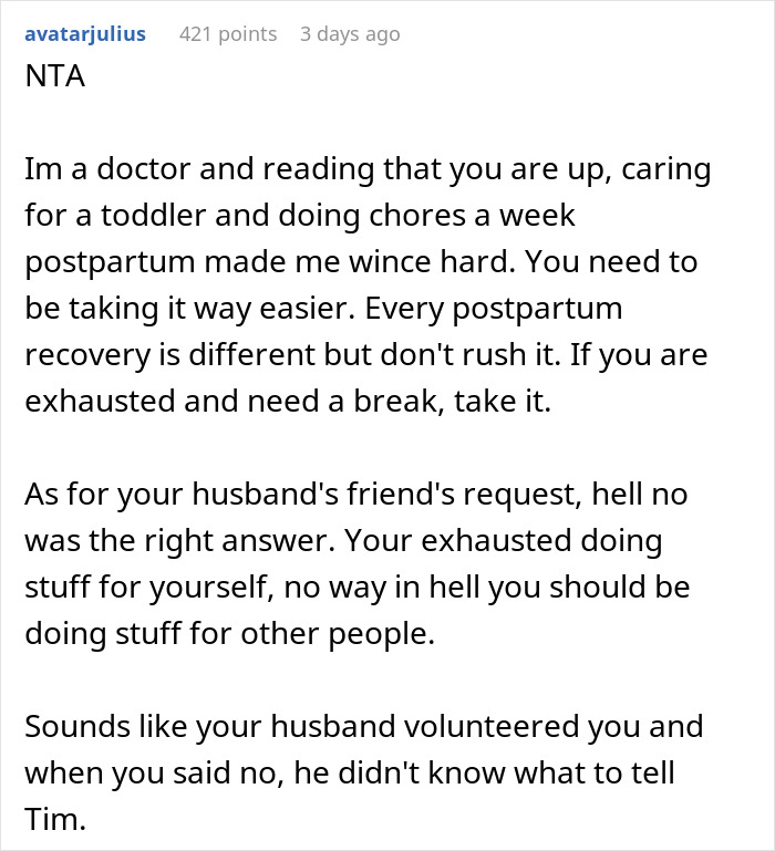 Men Turn On &ldquo;Heartless&rdquo; Woman For Not Helping Out Bedridden Wife After Hysterectomy