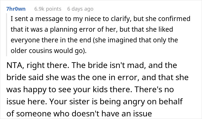 &ldquo;Am I A [Jerk] For Bringing 6 People With Me To My Niece&rsquo;s Wedding?&rdquo;