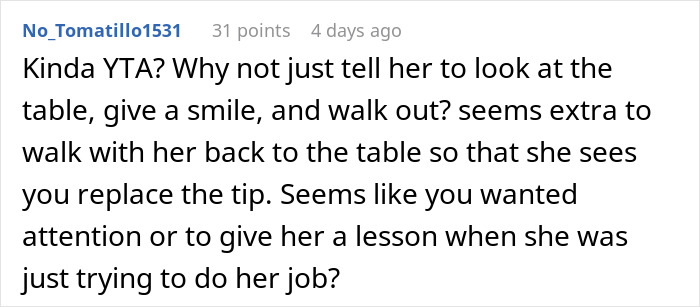 “Am I The Jerk For Changing Our Server’s Tip From $154 To $4?” “Am I The Jerk For Changing Our Server’s Tip From $154 To $4?”