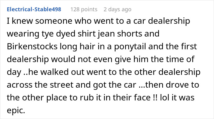 Woman In Casual Clothes Refused Service At Designer Shop, Makes Clerk Regret It Woman In Casual Clothes Refused Service At Designer Shop, Makes Clerk Regret It