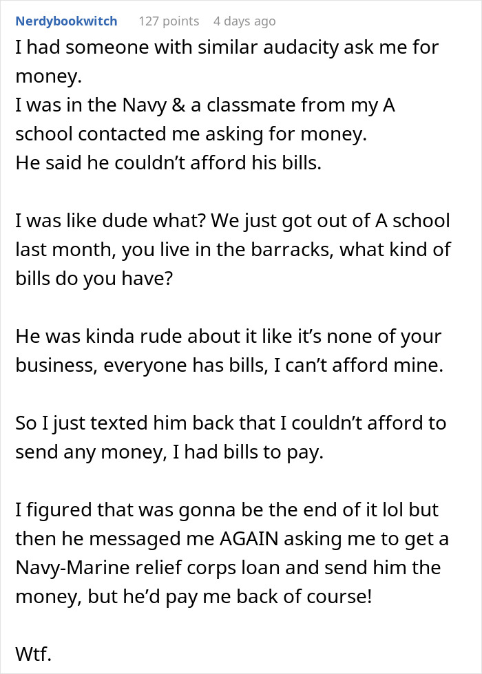 Guy Refuses To Sell His Car To Help Out 'Broke' Friends Who Just Had A Luxurious Wedding Guy Refuses To Sell His Car To Help Out 'Broke' Friends Who Just Had A Luxurious Wedding