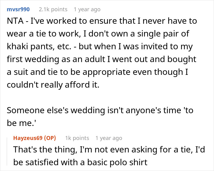 Uncle Refuses To Dress Up Because Of His Profession, Woman Denies Him An Invitation To Her Wedding