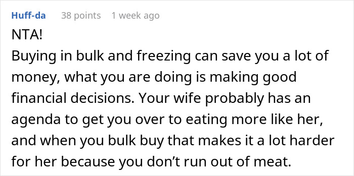 Vegan Woman Pushes Her Husband Out Of The Family Fridge, Is Enraged When He Gets His Own