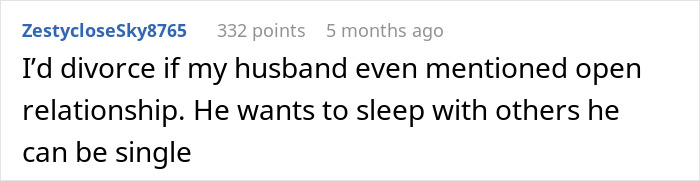 Wife Doesn't Want To Open Up Marriage, Husband Demands It, Regretting It Soon After