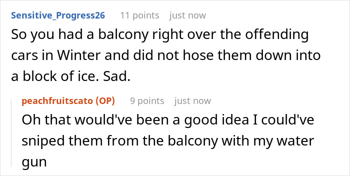 Woman Can&rsquo;t Stand Neighbors Blocking The Garages, Comes Up With Unique Ways To Make Them Stop