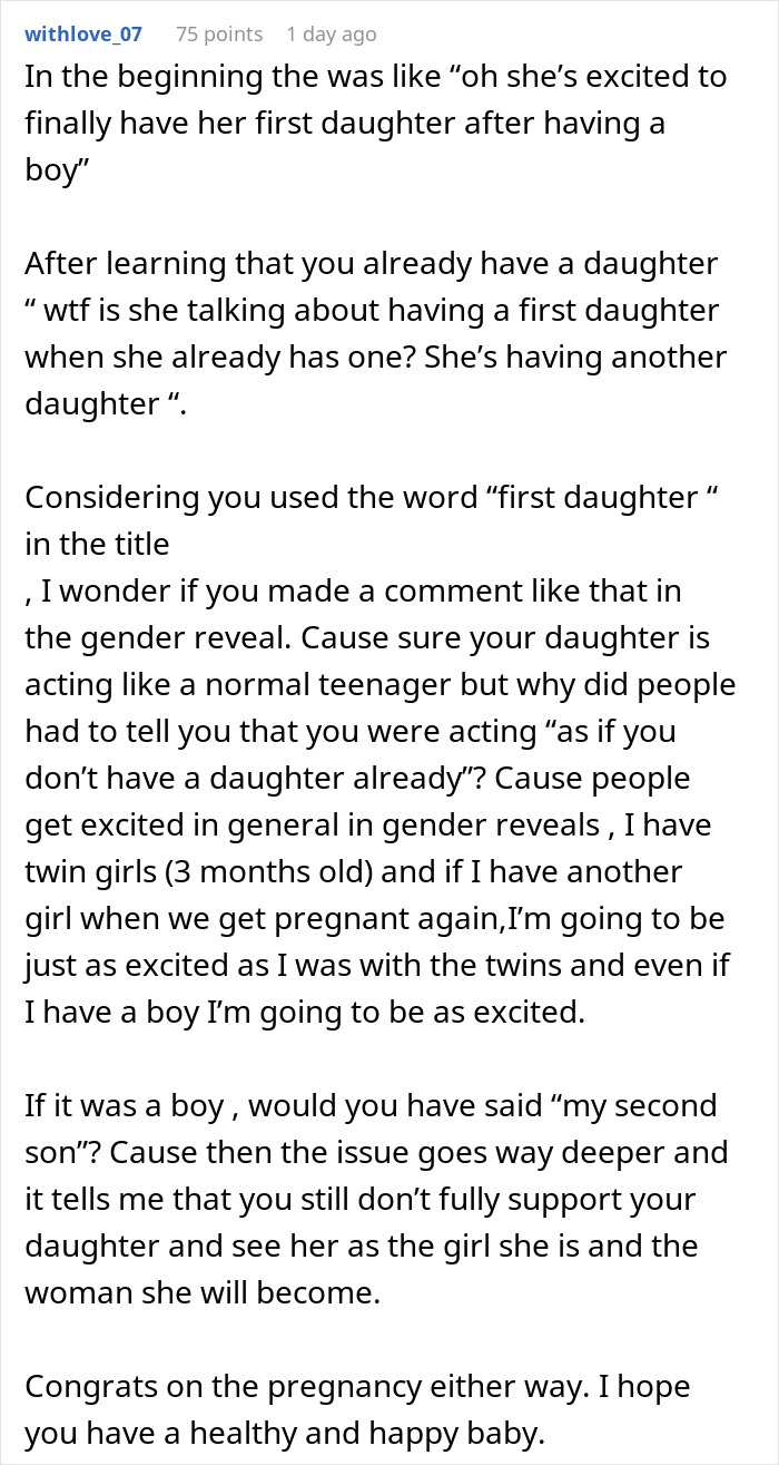 Mom Is Overjoyed To Be Pregnant With A Girl, Her Trans Daughter Feels It&rsquo;s Insensitive To Her