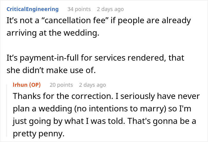 Woman Hits Peak Bridezilla After Demanding Bridesmaids Pay $5,000 In Cancellation Fees