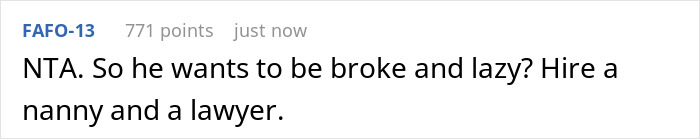 Woman Won't Quit Her Job After Husband Promised To Be A Stay-At Home Dad, Gets Called A Bad Mom Woman Won't Quit Her Job After Husband Promised To Be A Stay-At Home Dad, Gets Called A Bad Mom