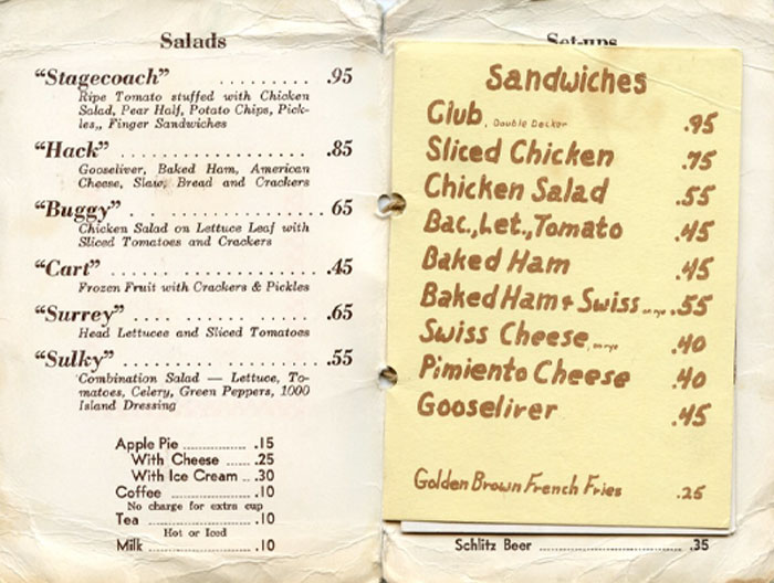 The Stable Menu 60 S. Bellevue, Memphis, Tenn. Known The World Over For "Florida Fried Shrimp"