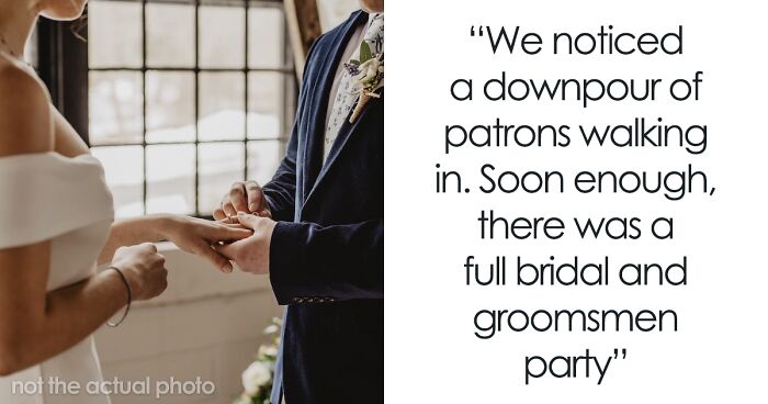 Couple Spark Outrage After Taking Over Cafe For Wedding Without Permission, Owners Clap Back