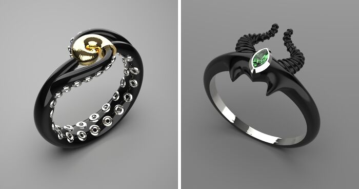 I Created Disney Villain-Inspired Conceptual Jewelry Pieces
