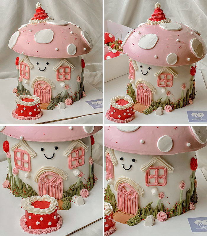 3D Mushroom House Idea By Our Client