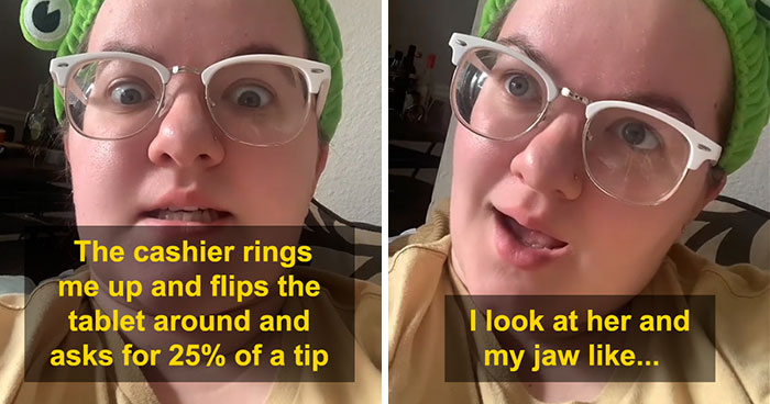 Woman Leaves Store Flabbergasted After Being Asked To Tip 25%