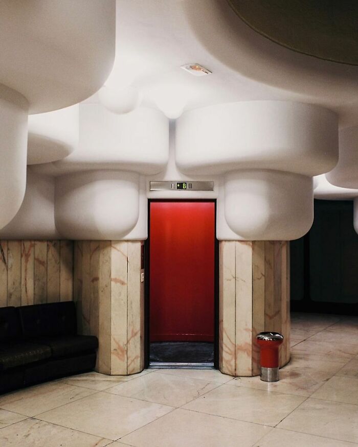 The Torres Blancas Building Designed By Francisco Javier Sáenz De Oiza, Completed In 1969