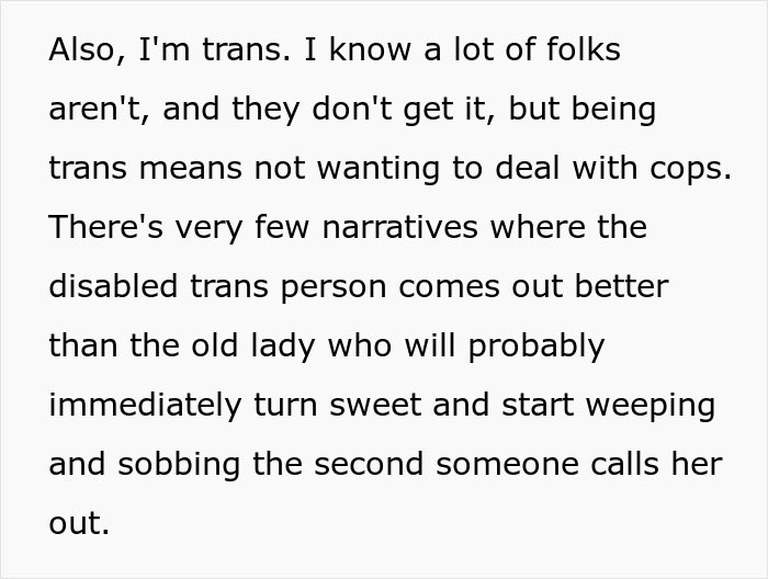 Woman Shakes Person&rsquo;s Wheelchair, Demands They Give It To Her Since She&rsquo;s Older