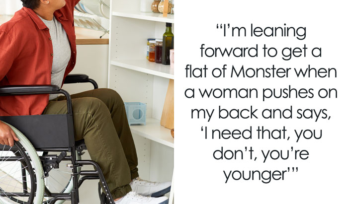 Woman Shakes Person’s Wheelchair, Demands They Give It To Her Since She’s Older