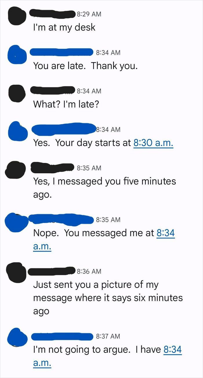 Please Note The Timestamps. Any Suggestions On How To Deal With This Outrageous Unfairness?