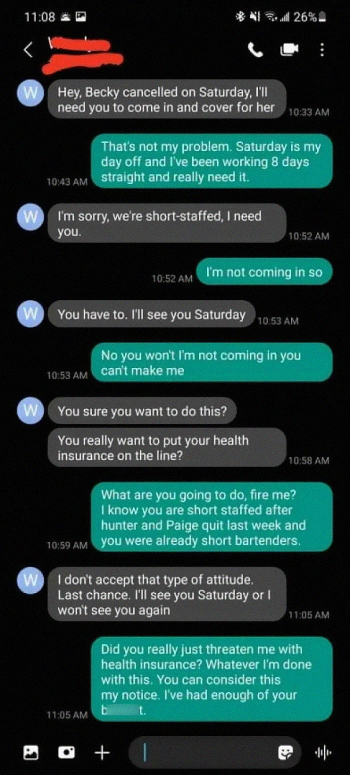 This Sub Gave Me The Motivation To Finally Quit My Abusive Job. I May Not Have Health Insurance, But I Feel So Free!