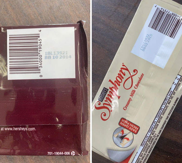 A Generous Act By My Boss: Free Very Expired Hershey’s Bars