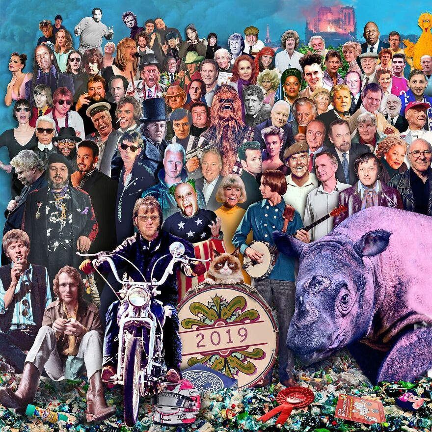 2016-2023 Tribute To Famous People Who Passed Away Inspired By Sgt. Pepper’s Album Cover By This Artist 2016-2023 Tribute To Famous People Who Passed Away Inspired By Sgt. Pepper’s Album Cover By This Artist