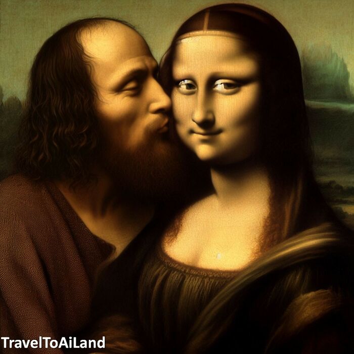 Mona Lisa: Moments After The Doodle (9 Pics)