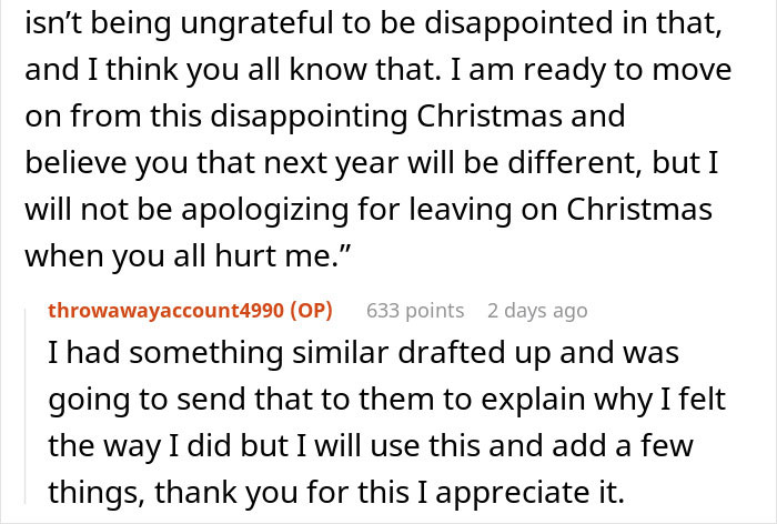 Woman Doesn't Get A Single Real Present From Family, Goes No-Contact, Asks If She Overreacted