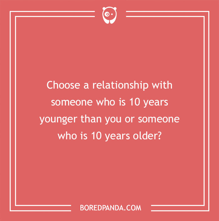 Spicy "Would You Rather" card with a question about age differences in relationships.