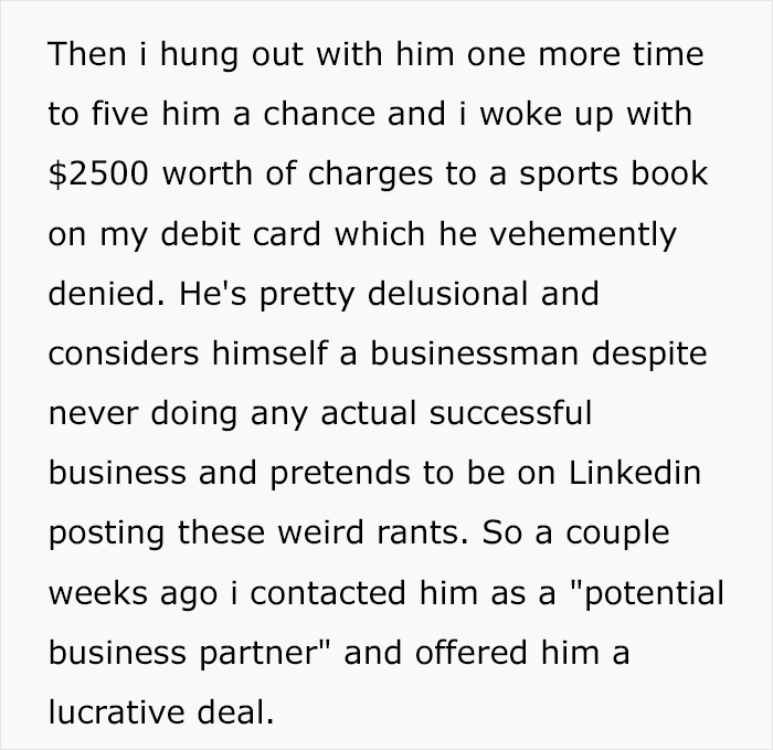 “How Dumb He Was To Fall For It”: Guy Steals From His Friends, Receives The Ultimate Revenge “How Dumb He Was To Fall For It”: Guy Steals From His Friends, Receives The Ultimate Revenge