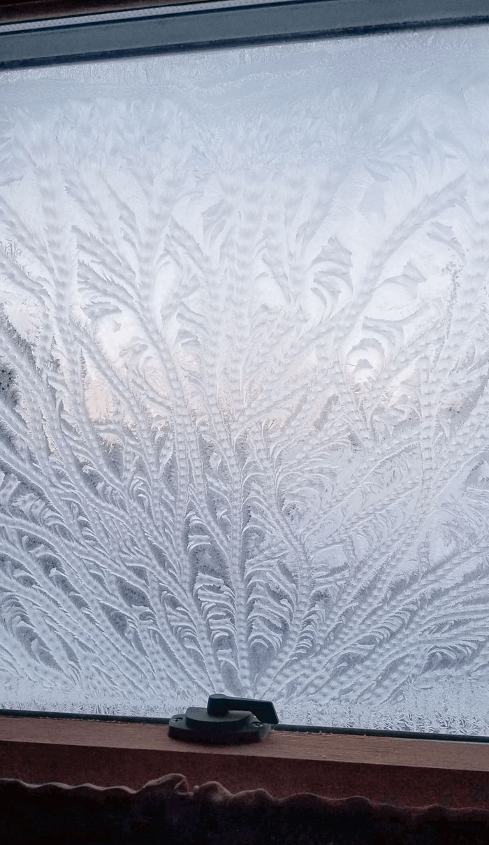 Whenever It Freezes This Happens To Our Spare Bedroom Windows