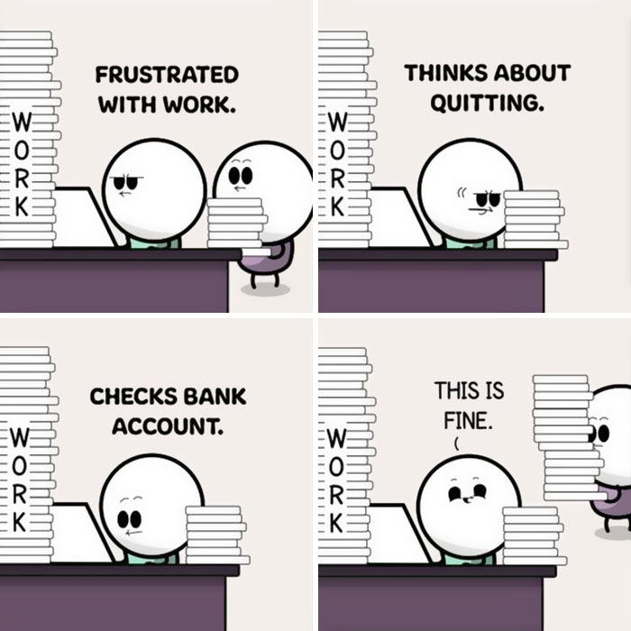 40 Spot-On Office Experiences Illustrated By This Comic Artist (New Pics)