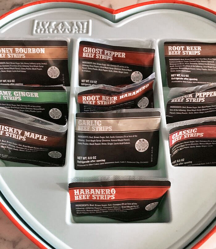 My Valentine's Gift From Last Week Has Assorted Beef Jerky Instead Of Chocolates