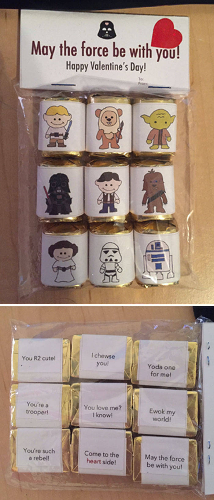 My Mom Wrapped These Hershey's Candies For Valentine's Day, I Can't Bring Myself To Eat Them