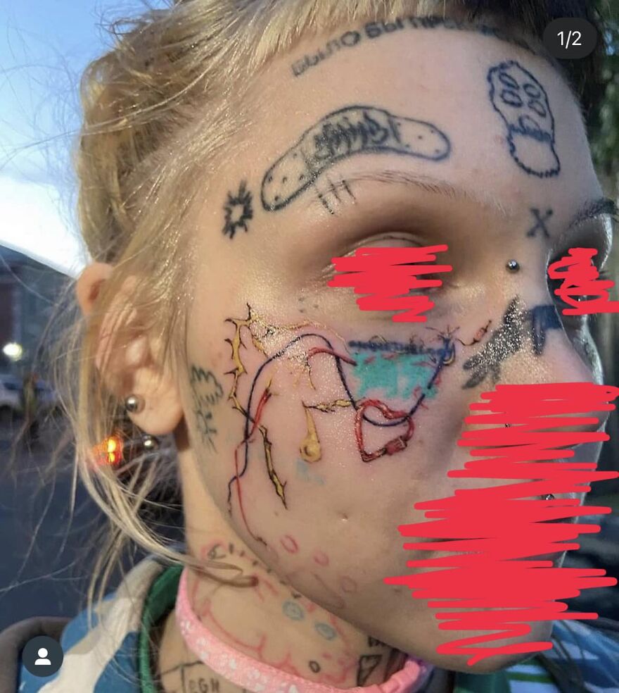 Found on instagram. Blurred features for anonymity Found on instagram. Blurred features for anonymity