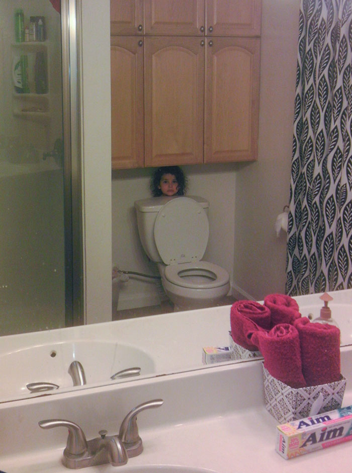 My Daughter Is Also Going Pro At Hide-And-Seek