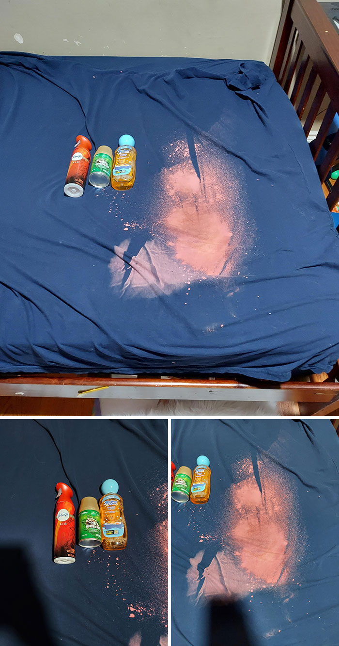 My Younger Brother Thought It Was A Great Idea To Get A Stain Out With These 3 Things