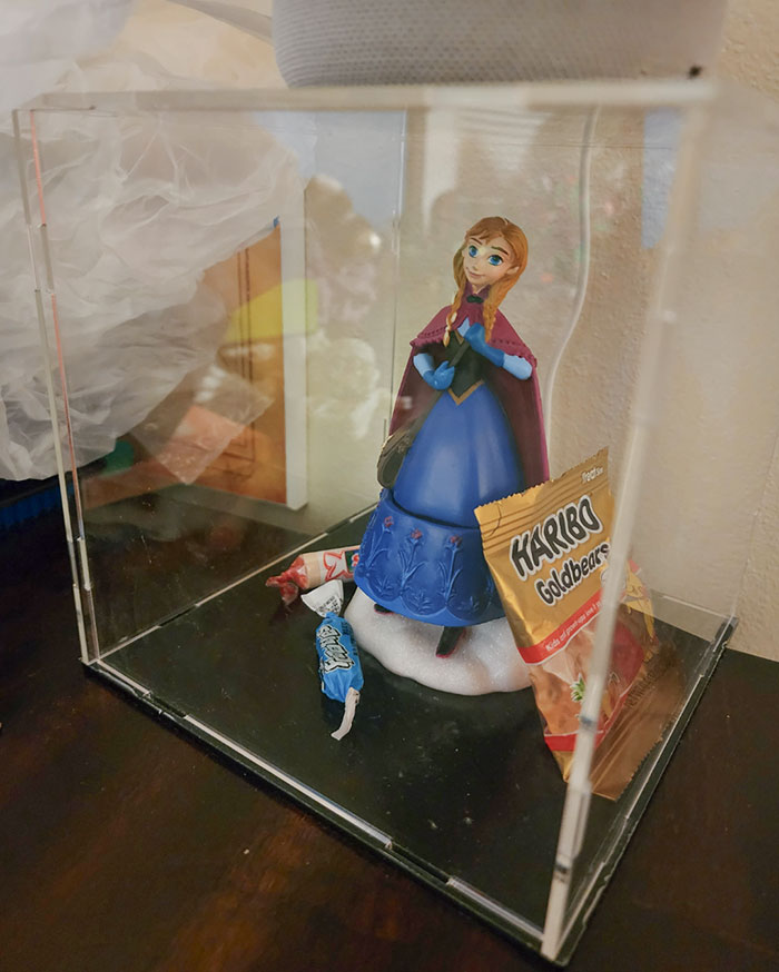 These Are The Things My 7-Year-Old Son Felt Worthy Of This Acrylic Display Box