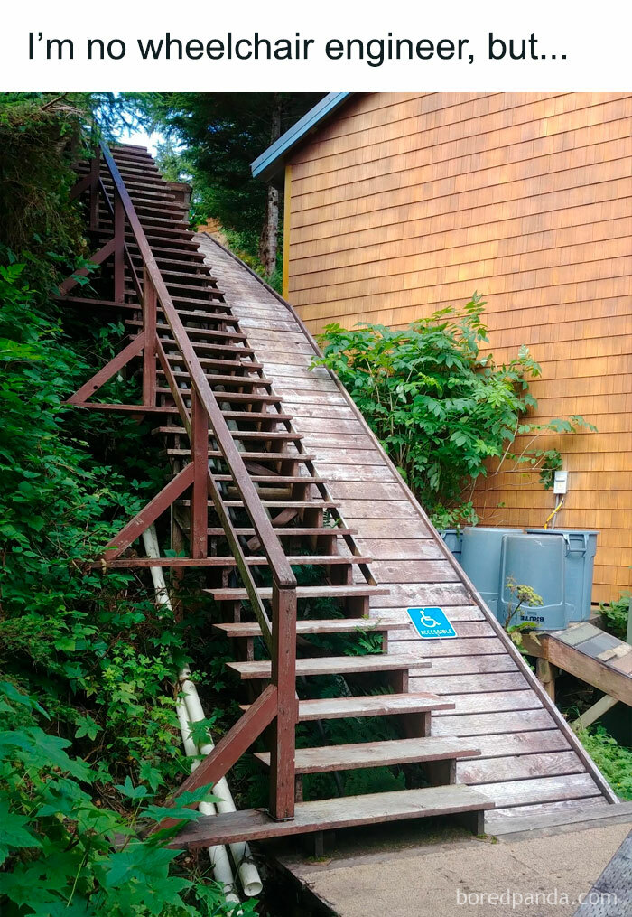 I Made The Wheelchair Ramp, Boss