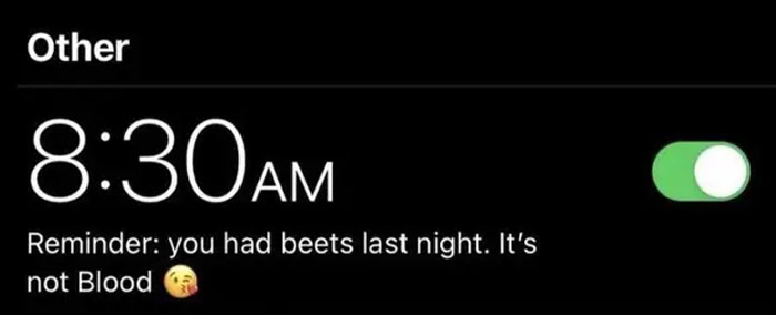 Reminders On My Wife’s Phone