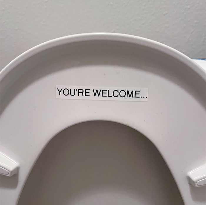 My Girlfriend Complained Of The Toilet Seat Being Up, And I Told Her She’s The Minority In This Household. This Was Her Reply