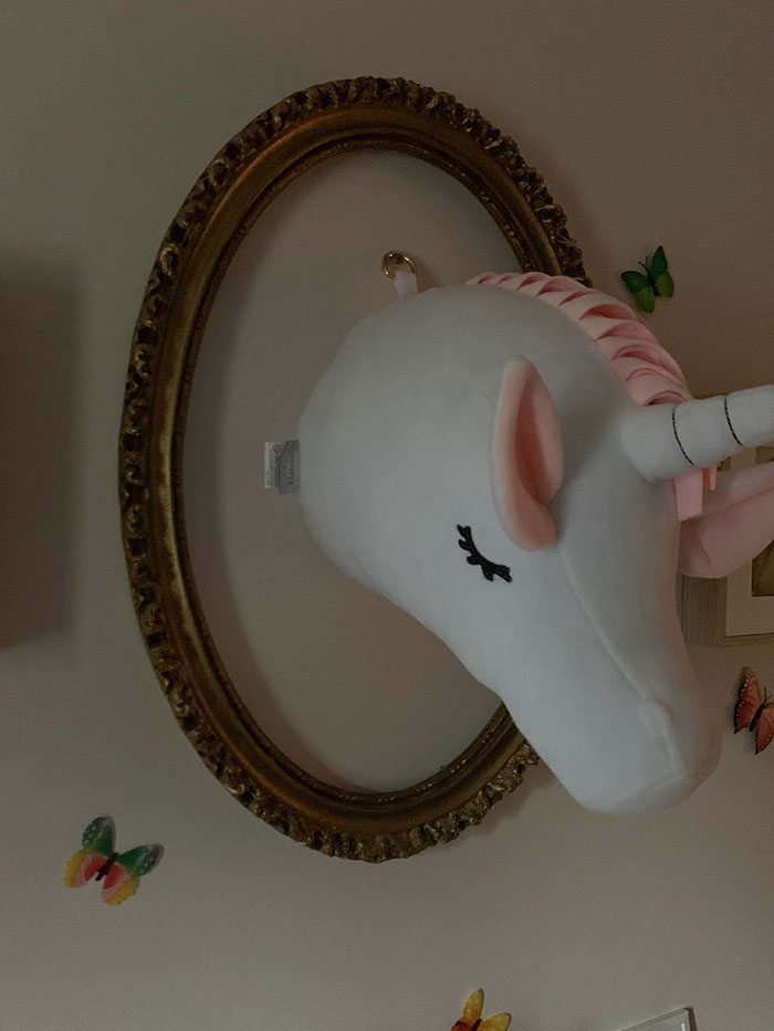 My Wife Decorating The Kids' Room