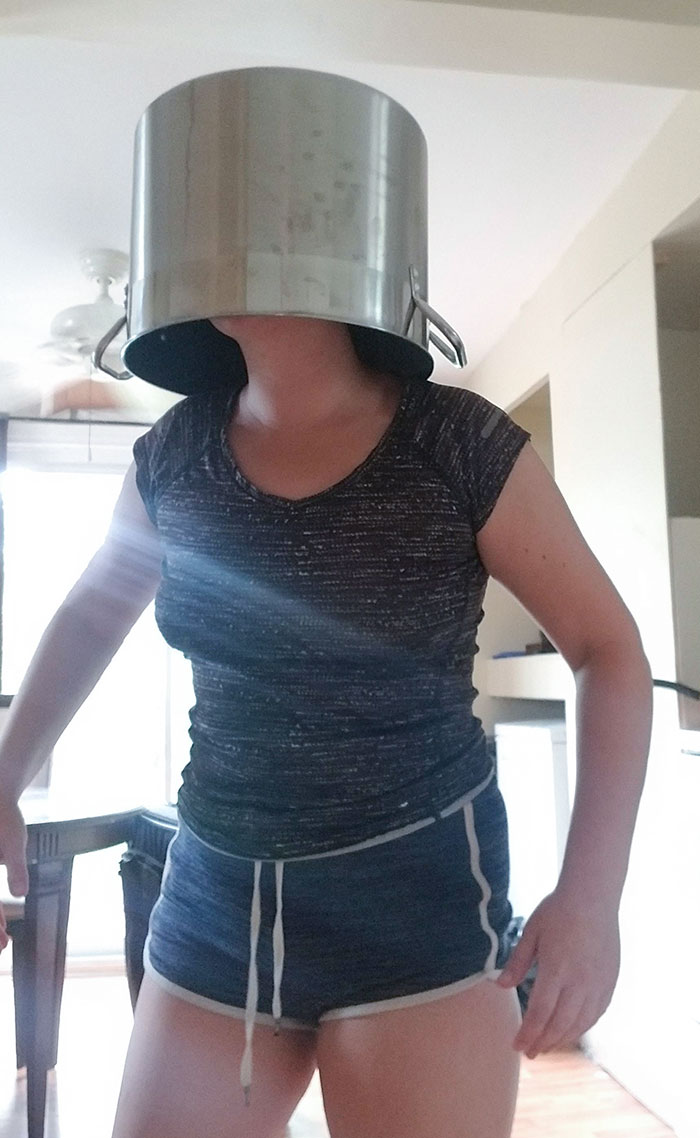 We Just Got This Pot. I Lost The Battle, The Intrusive Thoughts Won. Skyrim Hack. Should I Send This To My Hubby While At Work?