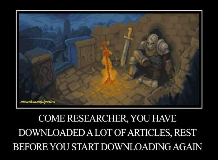 My Issue Is That I Download Them And Then Never Read Them