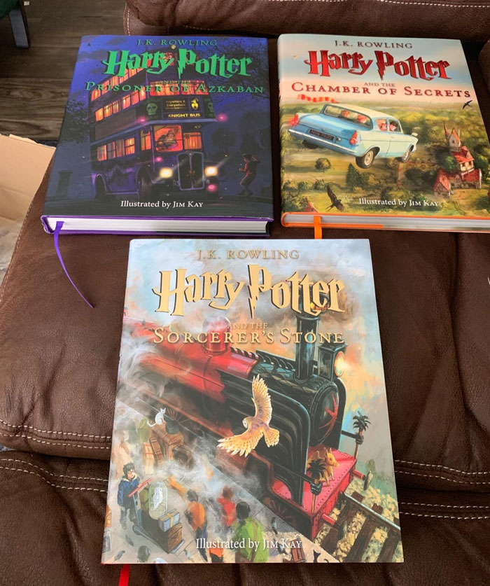 Redefine Spellbound With This Beautifully Illustrated Harry Potter 3-Book Set – Perfect For Potterheads, Old And New