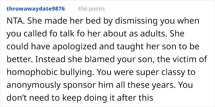 Woman Teaches Her Gay Son’s Bully A Lesson By No Longer Sponsoring His Camp Woman Teaches Her Gay Son’s Bully A Lesson By No Longer Sponsoring His Camp
