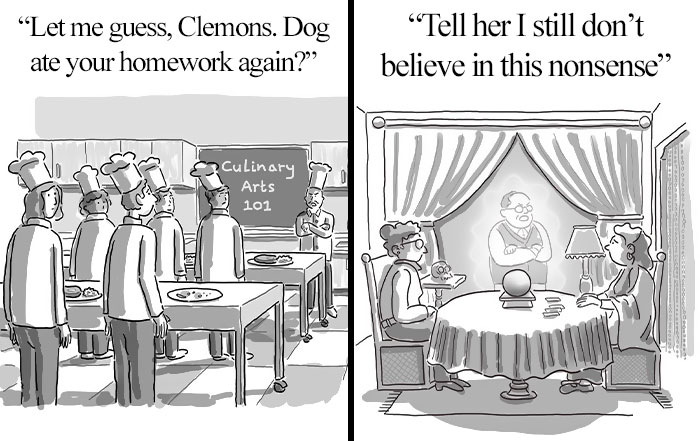 Artist Turns Ordinary Everyday Situations Into Funny One-Panel Comics (30 Pics)