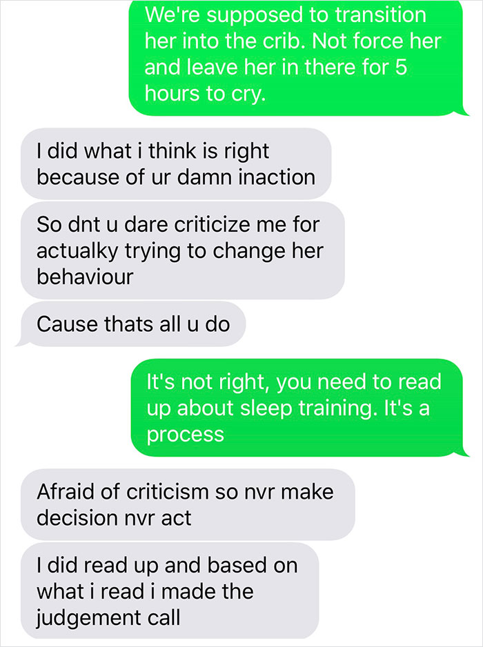 Wife Wonders If She Should Call The Police After Seeing How Her Husband Sleep Trains Their Baby Wife Wonders If She Should Call The Police After Seeing How Her Husband Sleep Trains Their Baby