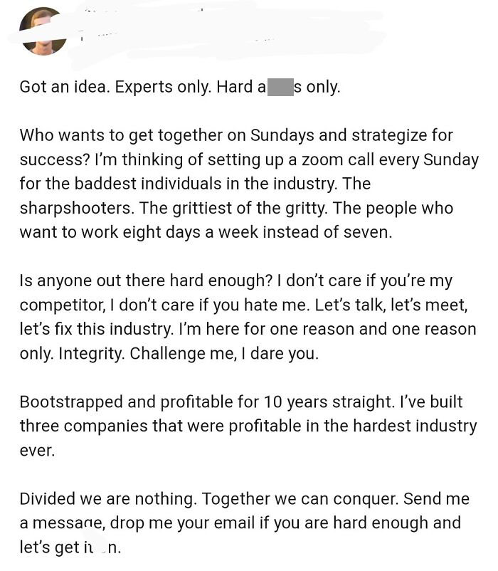 When 7 Days Of Work Is Just Not Enough